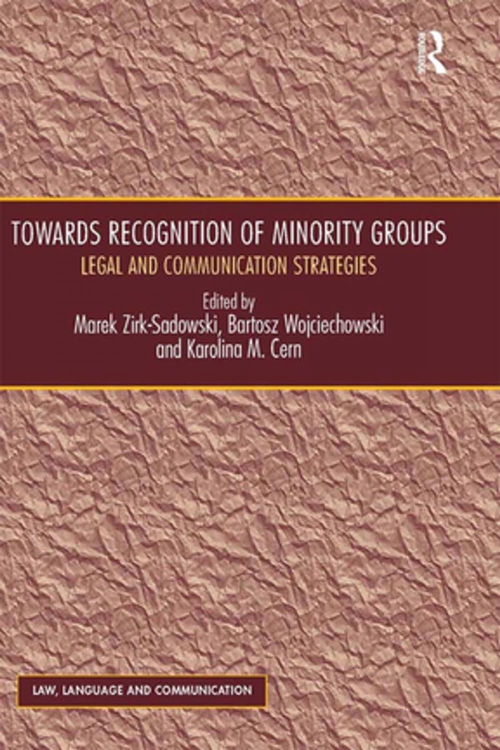 Big bigCover of Towards Recognition of Minority Groups