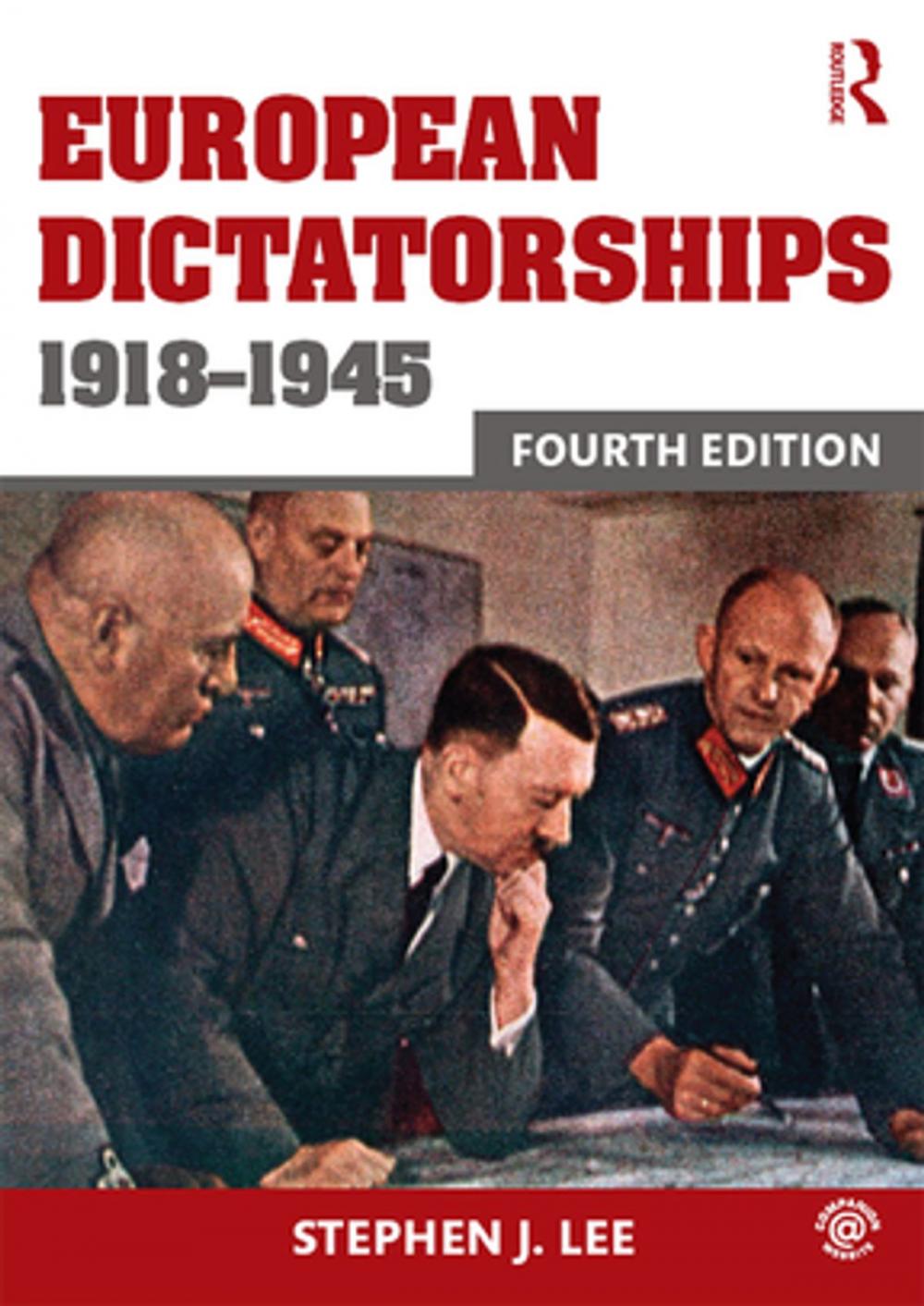 Big bigCover of European Dictatorships 1918-1945