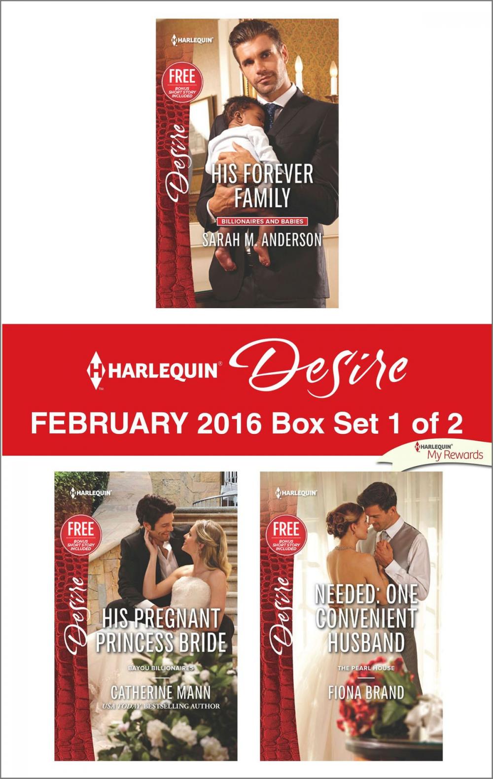 Big bigCover of Harlequin Desire February 2016 - Box Set 1 of 2