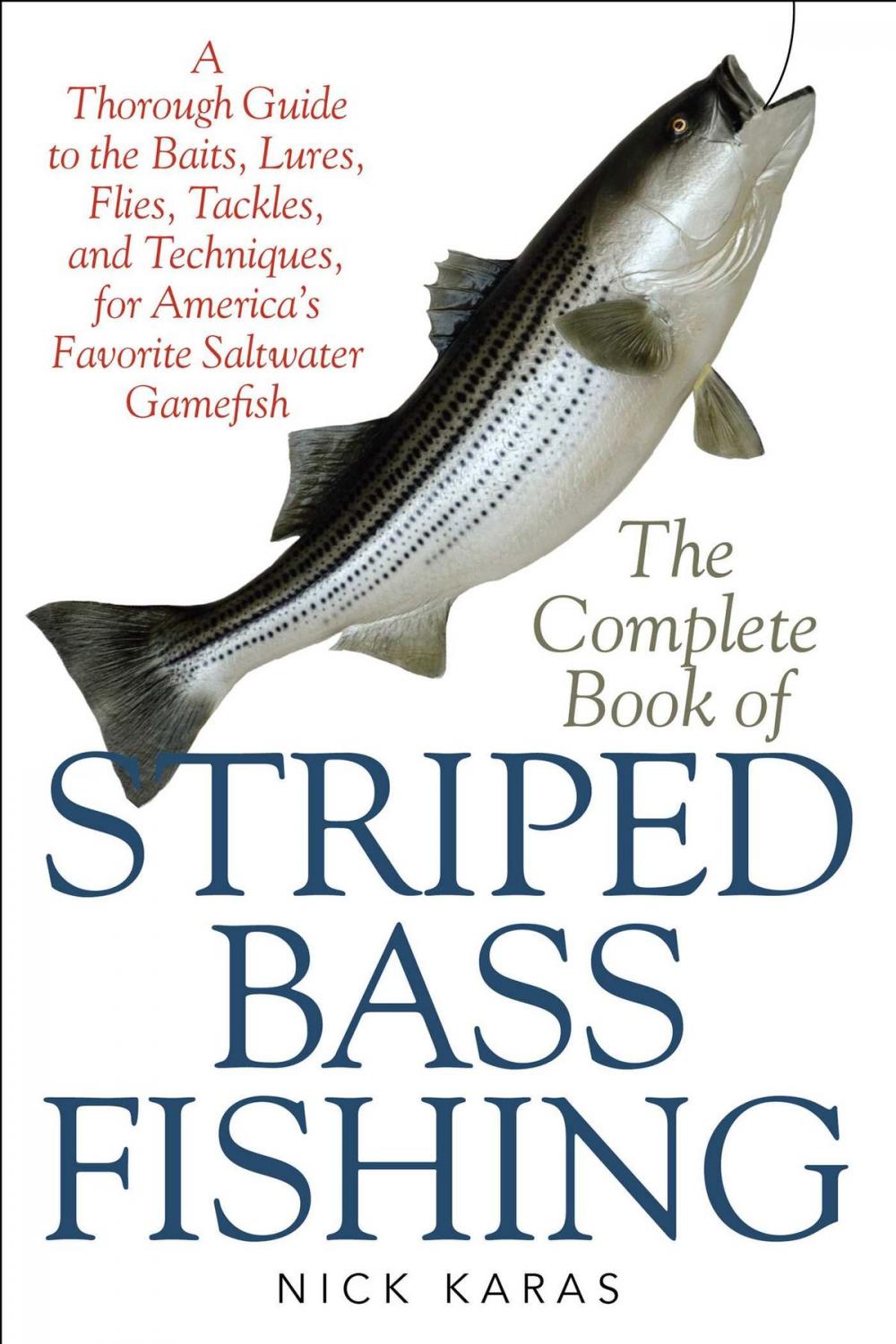 Big bigCover of The Complete Book of Striped Bass Fishing