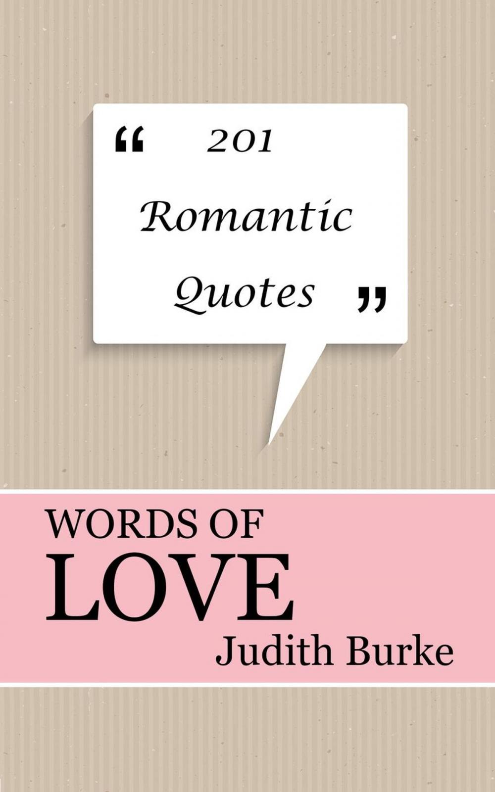 Big bigCover of Words of Love: 201 Romantic Quotes