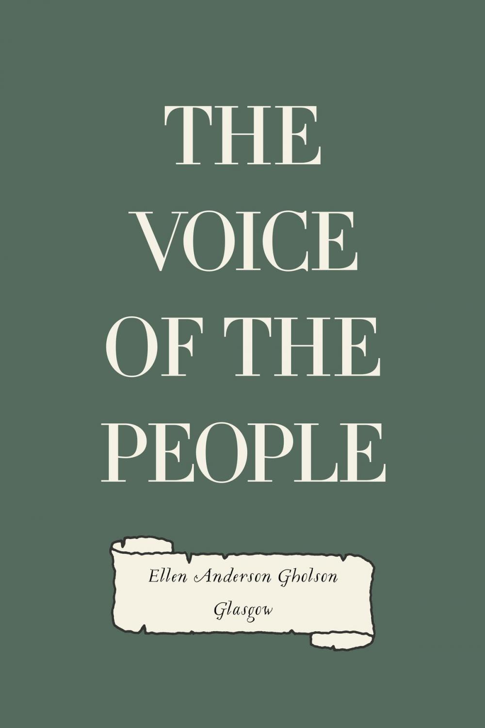 Big bigCover of The Voice of the People