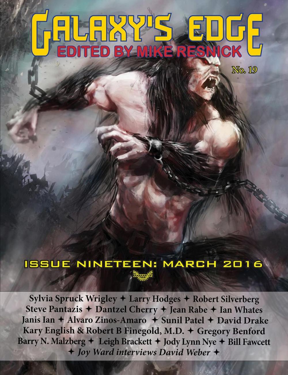 Big bigCover of Galaxy’s Edge Magazine: Issue 19, March 2016
