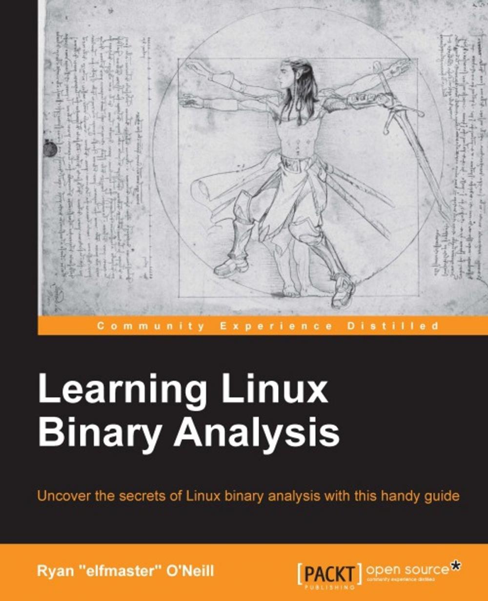 Big bigCover of Learning Linux Binary Analysis