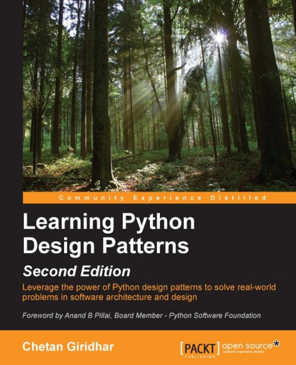 Big bigCover of Learning Python Design Patterns - Second Edition