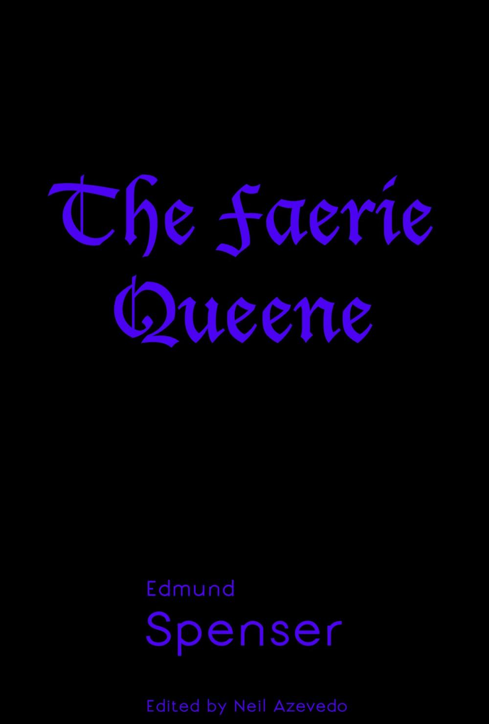 Big bigCover of The Fairie Queene