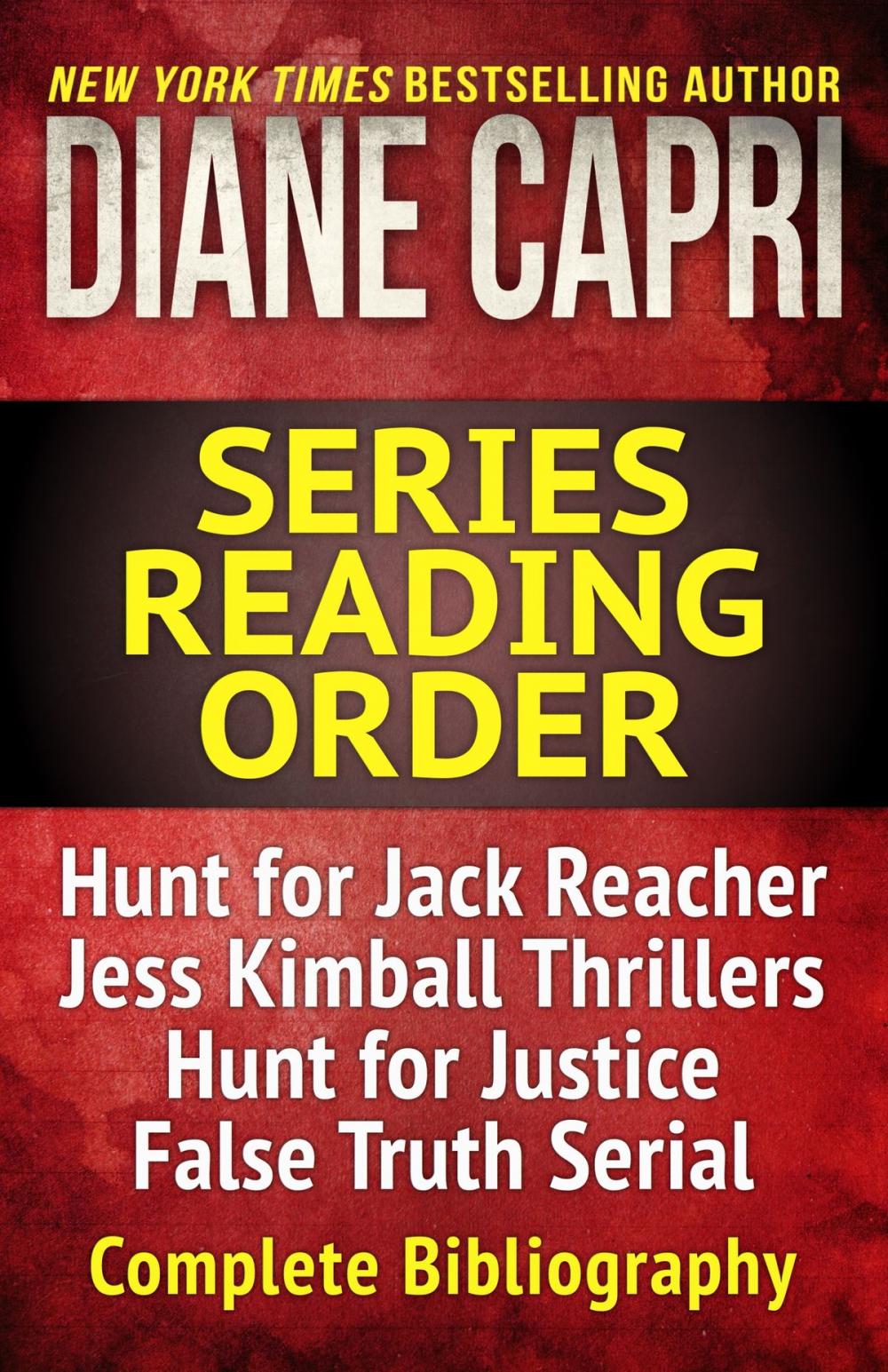 Big bigCover of The Diane Capri Series Reading Order Checklist