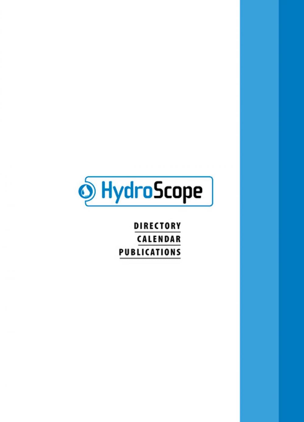 Big bigCover of HydroScope anglais 2015-2016