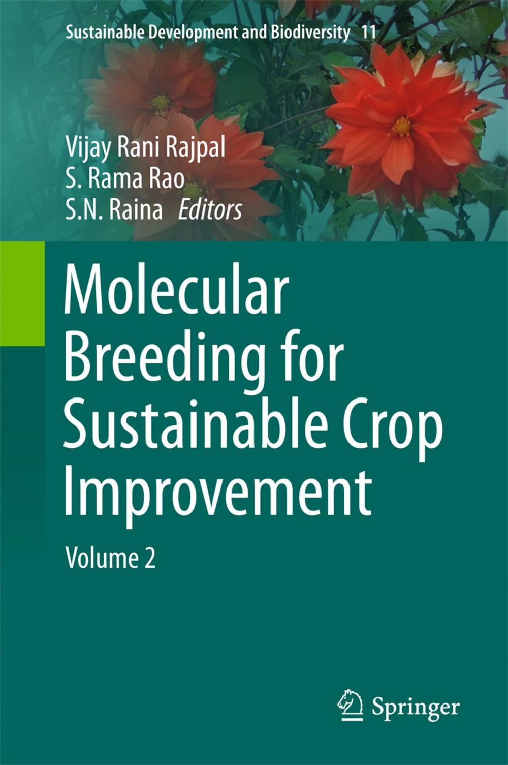 Big bigCover of Molecular Breeding for Sustainable Crop Improvement