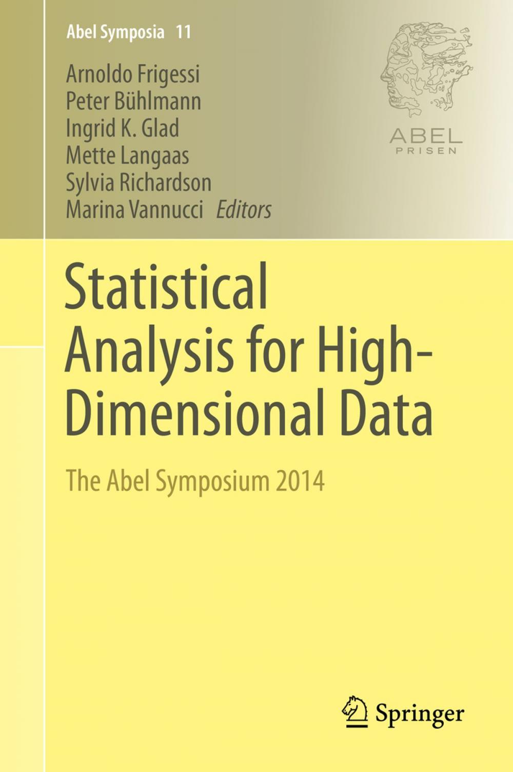 Big bigCover of Statistical Analysis for High-Dimensional Data