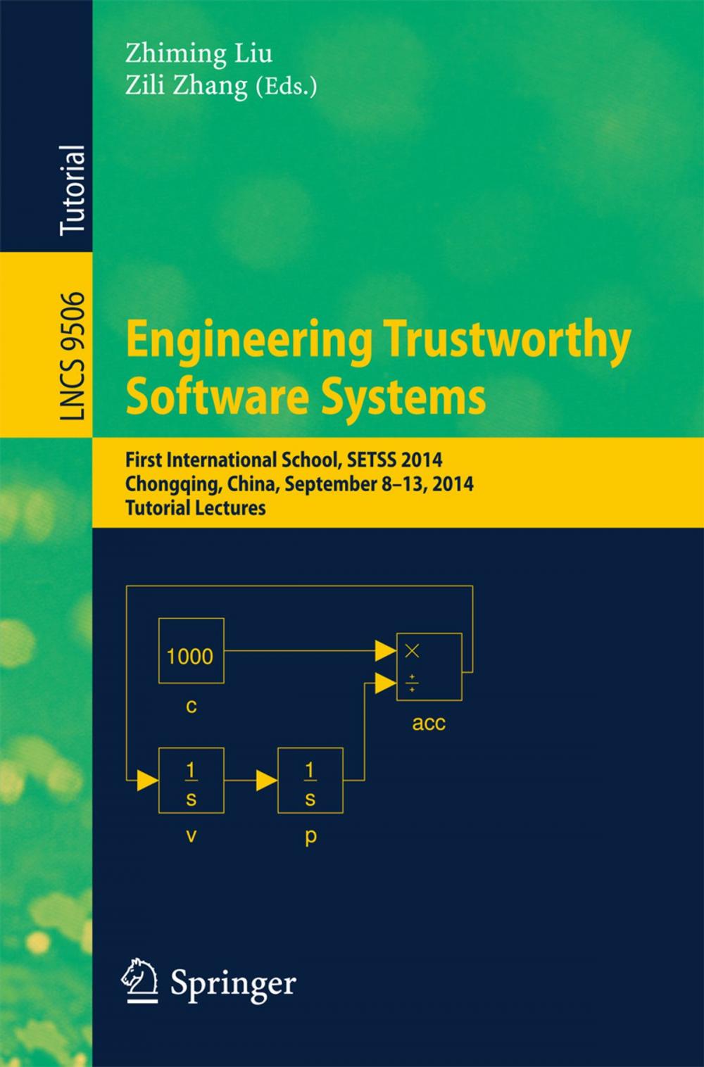 Big bigCover of Engineering Trustworthy Software Systems