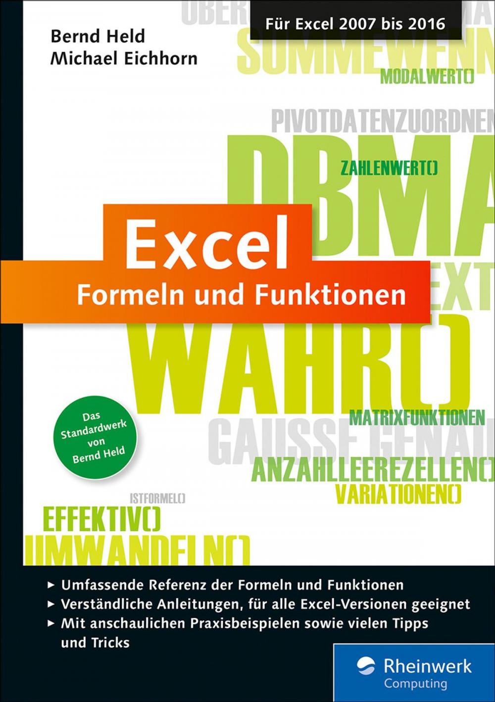 Big bigCover of Excel - Formeln und Funktionen