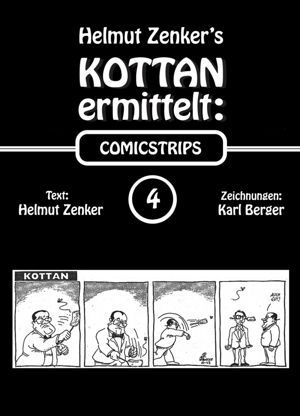Big bigCover of Kottan ermittelt: Comicstrips 4