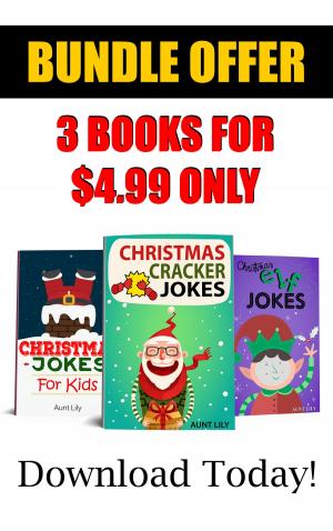 Cover of Christmas Jokes BUNDLE BOOK for Children