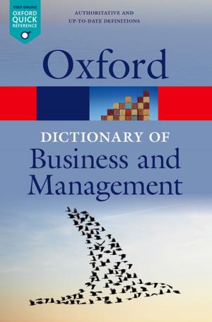 bigCover of the book A Dictionary of Business and Management by 