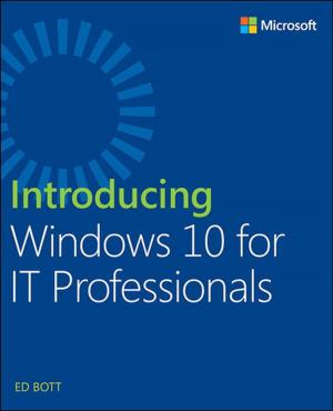 Cover of the book Introducing Windows 10 for IT Professionals by Adam Nathan