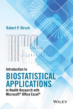 Cover of the book Introduction to Biostatistical Applications in Health Research with Microsoft Office Excel by Jian Bi