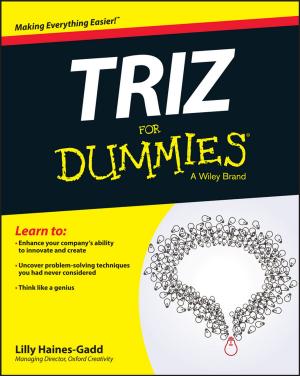 Cover of the book TRIZ For Dummies by Ramesh C. Chandan, Arun Kilara, Nagendra P. Shah