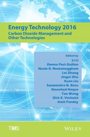 Cover of the book Energy Technology 2016 by Noel Cressie, Christopher K. Wikle