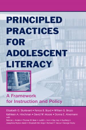Book cover of Principled Practices for Adolescent Literacy