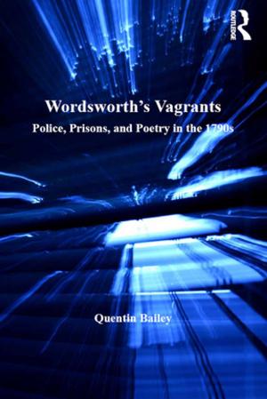 Cover of the book Wordsworth's Vagrants by Ian Verstegen