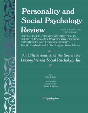 Cover of the book Theory Construction in Social Personality Psychology by Patrick Colm Hogan