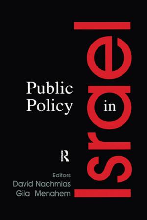 Cover of the book Public Policy in Israel by James A. Tyner