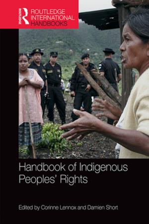 Cover of the book Handbook of Indigenous Peoples' Rights by Norman Polansky