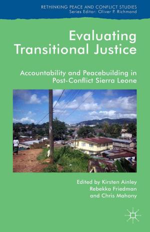 Cover of the book Evaluating Transitional Justice by D. Woods