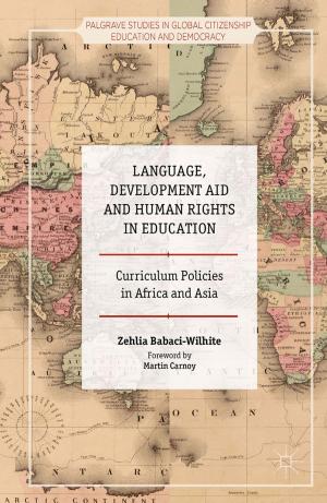 Cover of the book Language, Development Aid and Human Rights in Education by Old?ich Bureš
