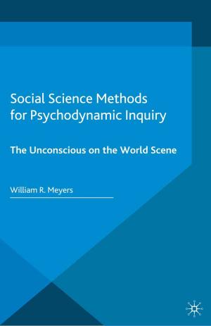 Cover of the book Social Science Methods for Psychodynamic Inquiry by J. Evans, G. Ivaldi