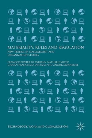 Cover of the book Materiality, Rules and Regulation by Garry Campion