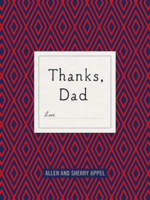 Book cover of Thanks, Dad