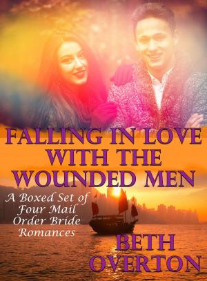 Cover of Falling In Love With The Wounded Men (A Boxed Set of Four Mail Order Bride Romances)