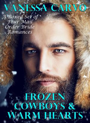 Cover of the book Frozen Cowboys & Warm Hearts (A Boxed Set of Four Mail Order Bride Romances) by Helen Keating