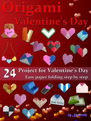 Book cover of Origami Valentine's Day: 24 Paper Folding for Valentine's Day