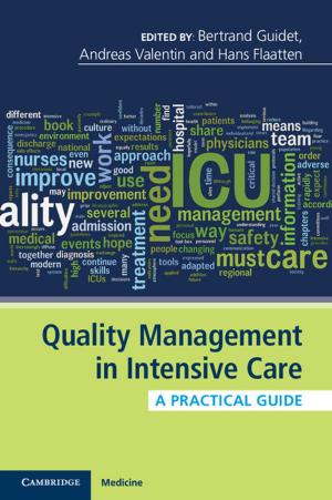 Cover of the book Quality Management in Intensive Care by 