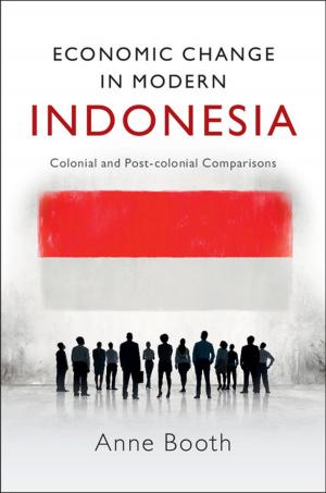 Cover of the book Economic Change in Modern Indonesia by Lutz Kilian, Helmut Lütkepohl