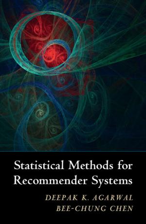 Cover of the book Statistical Methods for Recommender Systems by Olivier De Schutter