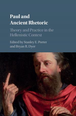 Cover of the book Paul and Ancient Rhetoric by 