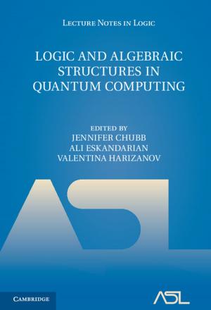 Cover of the book Logic and Algebraic Structures in Quantum Computing by Linda M. Austin