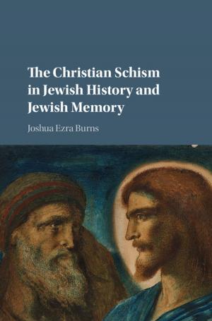 Book cover of The Christian Schism in Jewish History and Jewish Memory
