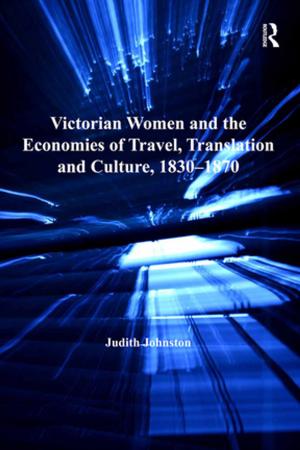 Cover of the book Victorian Women and the Economies of Travel, Translation and Culture, 1830–1870 by Glen Norcliffe