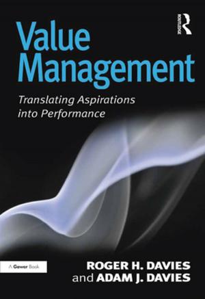 Cover of the book Value Management by Rita Headington