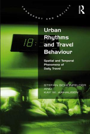 Cover of the book Urban Rhythms and Travel Behaviour by Vivi Lachs
