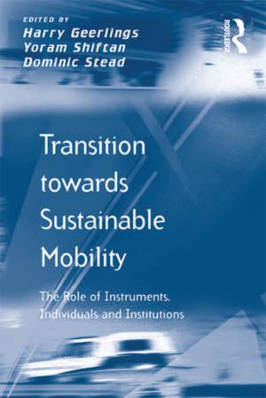Cover of the book Transition towards Sustainable Mobility by Peter Kien Hong Yu