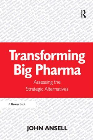 Cover of the book Transforming Big Pharma by Dienke Hondius