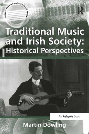 Cover of Traditional Music and Irish Society: Historical Perspectives