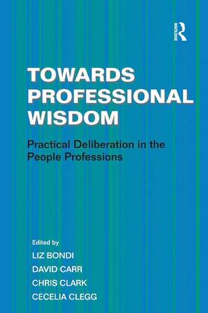 Cover of the book Towards Professional Wisdom by Joseph Schwartz