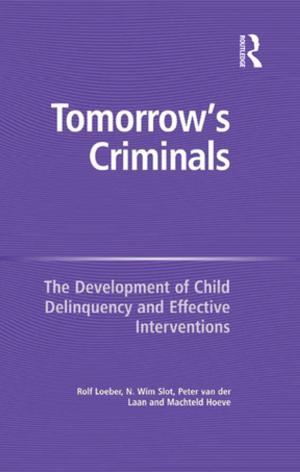 Cover of the book Tomorrow's Criminals by Klaus Esser, Wolfgang Hillebrand, Dirk Messner, Jörg Meyer-Stamer